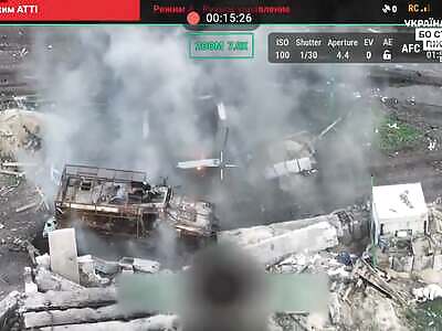 Repelling the Russian attack.