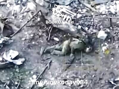 Mass funeral of Russians in Vovchansk.