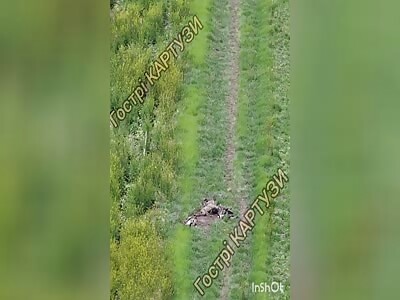 Road of death. Rotten Russians are everywhere.