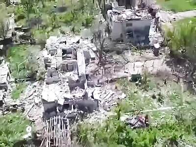 Slaughtering Russian meat in Toretsk.