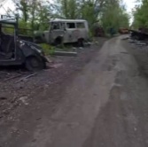 RU POV: Road of Death.