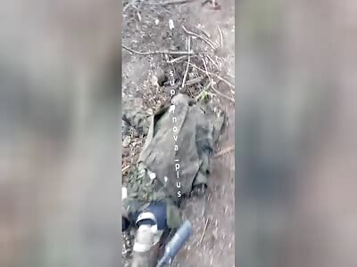 Remains of the Russian army in Kursk.