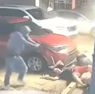 Hitmen murder two men outside a bar in Puerto Rico.