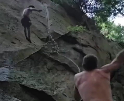 Climbing Fail....