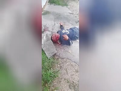 Man Finished Off With Stone To The Head