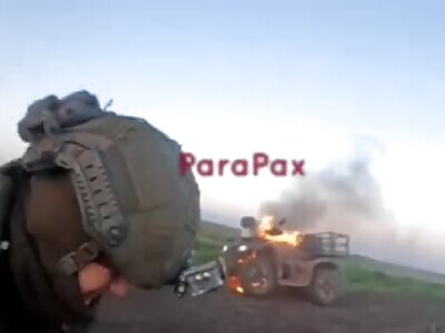 Russian squeals like a pig.