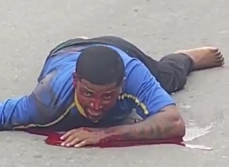 Gang member gets shot by rival sicario 