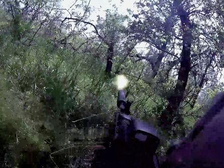 Azov International Battalion on 1st Official Mission