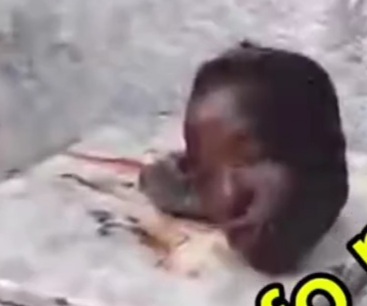 Severed head of rival gang member 