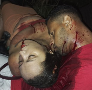 Couple murdered in car