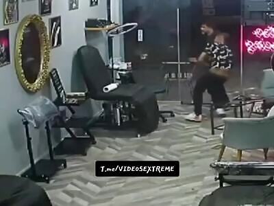 Heroic Man Takes out Gunman