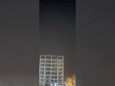 Israeli air force strike targets oil storage facility in Tehran