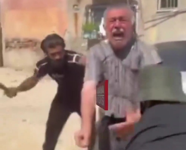 Old man savagely attacked by three Turkish 