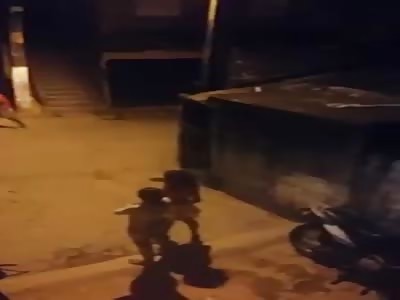 Big mouth guy gets sucker punched and beaten (skip to 1:30 for the action)