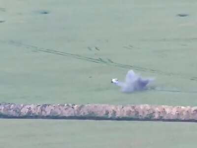 Russian Golf Cart fully loaded with infantry was destroyed by FPV dron