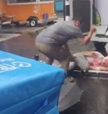 Chinese Man Randomly Stabs Ambulance Patient With Knife