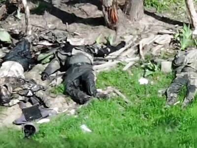 Some Russian meat from the Donetsk direction.