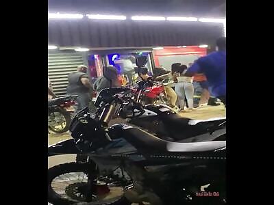 violent confrontation