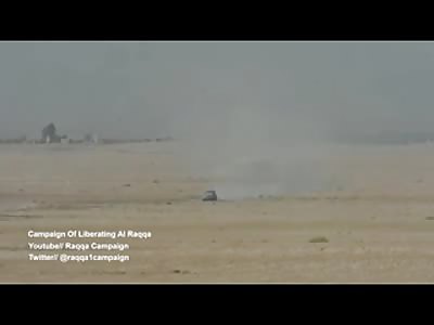 French special forces destroy suicide vehicle in syria