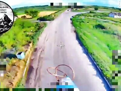 Direct hit to AFU militant balls 