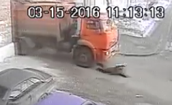 Elderly Woman Crushed to Death by Garbage Truck