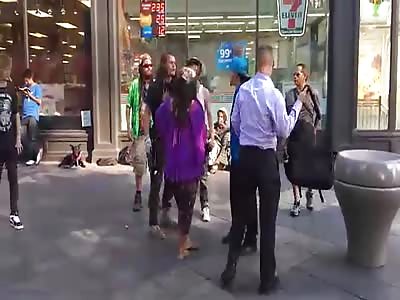 scum bag pan handlers need a beating