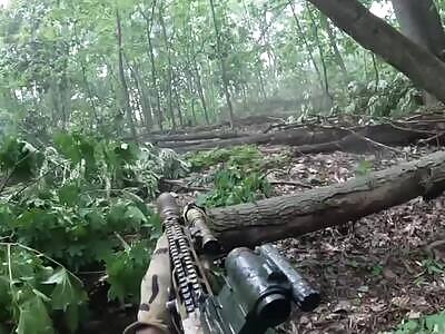 GoPro: Ukrainian SOF deals with the enemy.