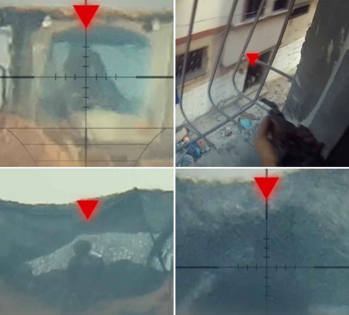 Hamas Sniper Hunting Construction Workers and IDF