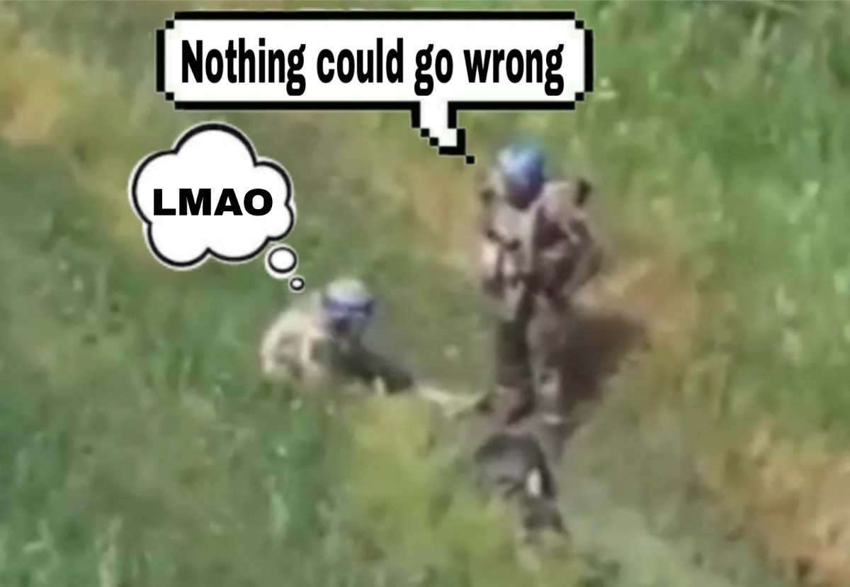 Ukrainian rescuers die slowly and painfully next to their patient. 