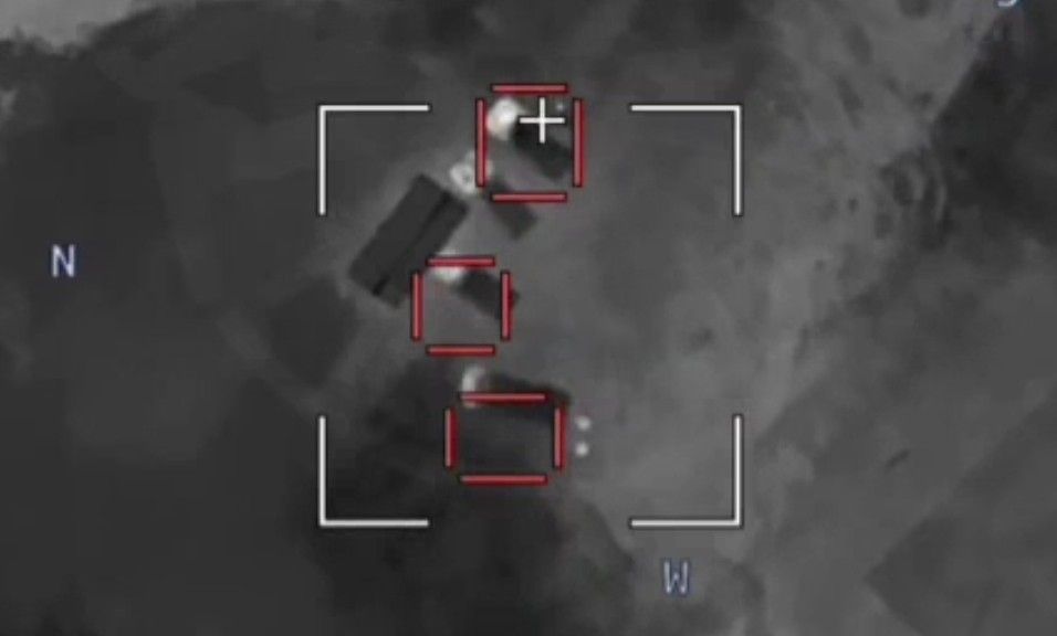 Ukrainian troop meeting ends badly. 