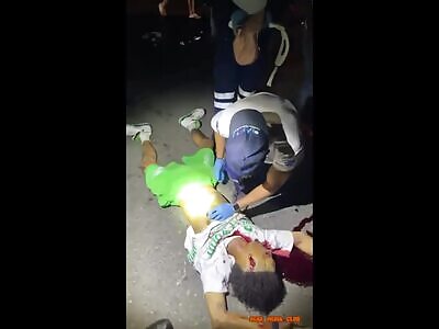 both end up under a truck