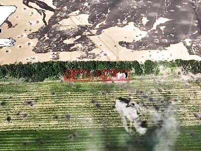 Drone operators correct Russian artillery fire on Ukrainians