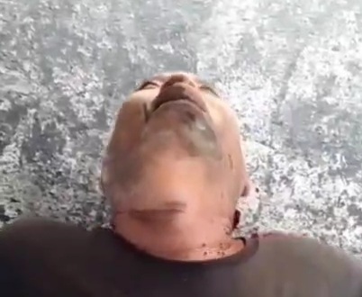 Motorcyclist crashed by truck 