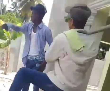 Loud Mouth gets Iron Pipe to the Head 