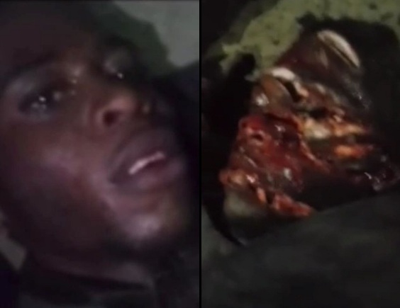 Gang member captured and butchered by rivals 