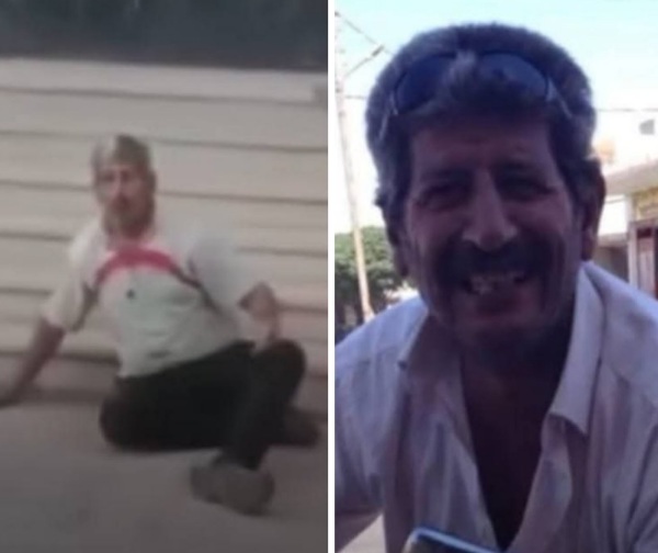 HTS soldiers execute a man for being Druze!