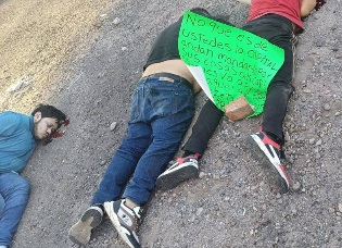 Narco traffickers killed by rivals in Mexico 