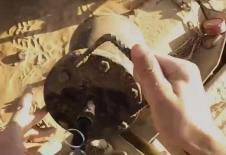 [Gopro ] Qassami Fighters blowing Mirkava Tank Full of Soldiers