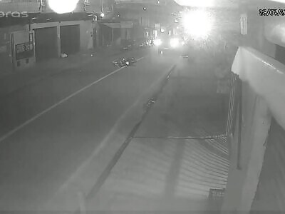 ACCIDENT WITH MOTORCYCLE (CCTV & Aftermath)