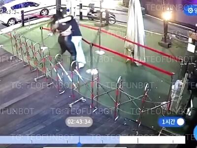 Powerful woman kicked the shit out of a guy