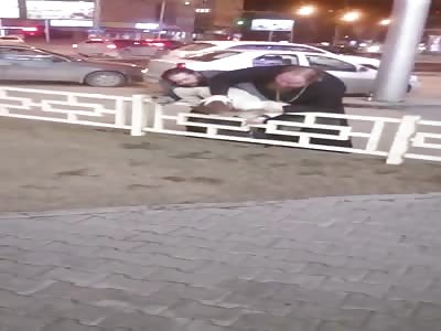 Priest Has Had Enough of Belligerent Drunk â€¦ Gives Him Godâ€™s Justice