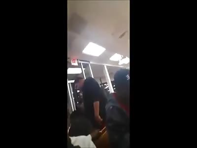 BIG TRUCKER DESTROYS COWARDLY WOMAN BEATER