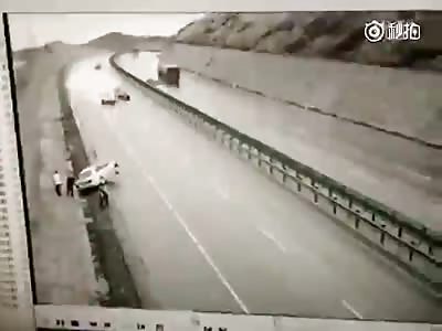 Scene of the accident is still dangerous , do not rest