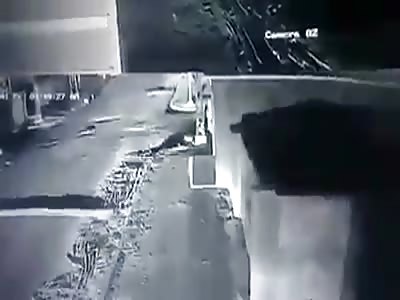  he steals his bag and kill here with his car