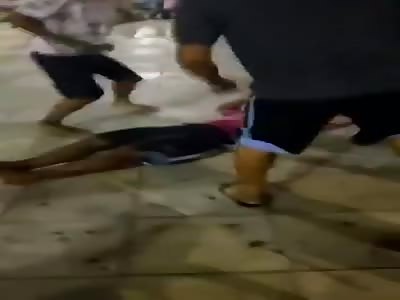 Man Gets Beaten Near the Beach