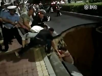 landslides from the main road