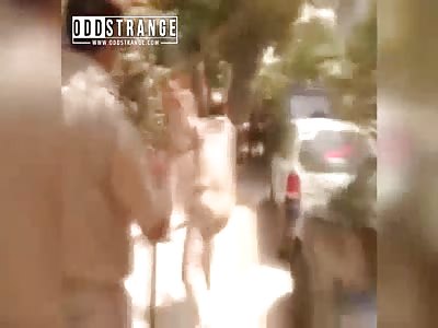 Indian Cops are playing whack a mole on each other with sticks lol