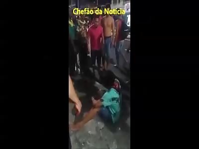 Population tries to lynch suspect of killing bus driver