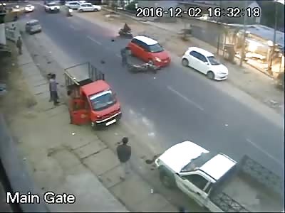 Live accident cctv visual,Itanagar,Northeast