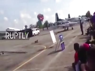 Thailand: Pilot dead as jet nose-dives into the ground at Children's Day airshow